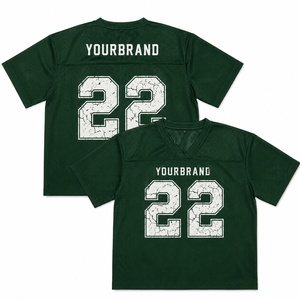 เสื้อยืดกีฬาผู้ชายทรงหลวม ผ้าโพลีเอสเตอร์ 100% ระบายอากาศ แห้งเร็ว พิมพ์ลายทั้งตัว พร้อมชื่อทีมตามสั่ง - Product Image 5