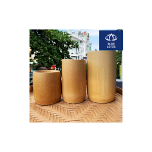 FAVORI DES CLIENTS : Tasse en bambou écologique, purement végétale, sûre et propre, idéale pour savourer le café et le thé directement. - Product Image 1