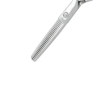 Ciseaux à cheveux professionnels pour coiffeur, lame droite de 6 pouces, manche en acier inoxydable, ciseaux à effiler les cheveux - Product Image 5