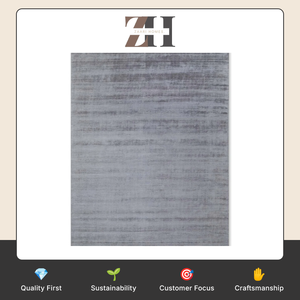 Tapis en soie banane noué à la main de qualité supérieure, tapis de sol de luxe en fibres naturelles, fabricant et fournisseur en gros - Product Image 6
