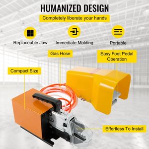 Macchina Pneumatica per Crimpatura AM-10 per Connettori Auto con Certificazione CE - Product Image 5