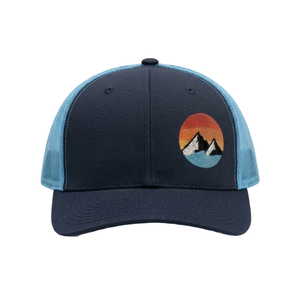 Casquette Trucker en Maille Brodé avec Logo Personnalisé, Casquette Snapback pour Activités de Plein Air avec Patch Montagne - Product Image 6
