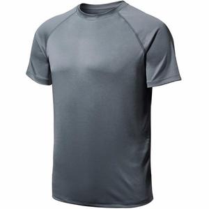เสื้อยืดออกกำลังกายสำหรับผู้ชาย คุณภาพสูง ปักลายตัวอักษรตามสั่ง สำหรับฟิตเนส วิ่ง และเล่นกีฬา - Product Image 3