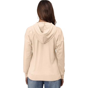 Sudadera con Capucha para Mujer, Unisex, de Color Sólido, Tejida en Felpa, Manga Larga, Informal, para Otoño, Transpirable, con Bolsillos, Diseño 2026 - Product Image 2