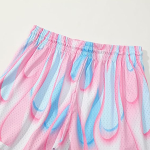 Men's Shorts Stretch Fit Solid Pattern Comfortable Worsted Fabric <b>Elastic</b> Waist Front Logo Custom Logo Wash Color Size Available - Product Image 4