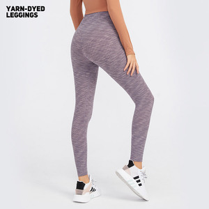 Wholesale High Waist Yoga <b>Leggings</b> <b>with</b> <b>Pockets</b> Women Tummy Control Fitness Tights Moisture Wicking Sportswear - Product Image 2