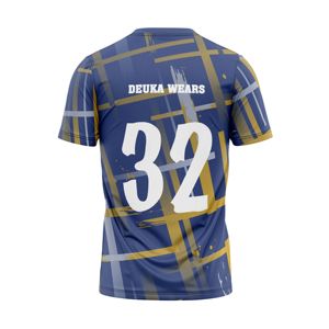 เสื้อบาสเก็ตบอลแขนสั้นทรงหลวมแบบสตรีทแวร์ OEM สั่งทำได้ แห้งเร็ว อุ่นสบาย ผลิตจากโพลีเอสเตอร์ 100% ไซส์ใหญ่ ขายส่ง - Product Image 2
