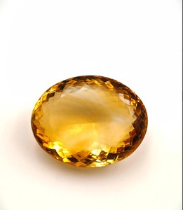 ซิทรินธรรมชาติ |   พลอยซิทรินรูปไข่สีเหลืองแบบเม็ดเดี่ยว |   การทำเครื่องประดับซิทรินแบบเหลี่ยมเพชรพลอย |   คริสตัลคุณภาพสูงสีสันสดใส - Product Image 2