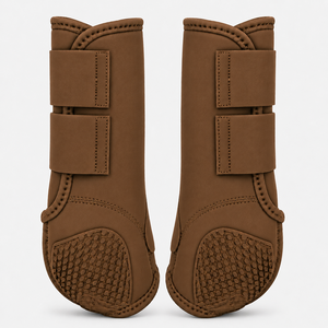 Bottes de sport pour chevaux en néoprène absorbant les chocs, pour l'équitation, l'entraînement, la course, le saut d'obstacles, l'utilisation en écurie, avec un confort sécurisé - Product Image 5