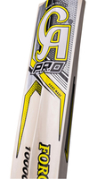 Batte de cricket en saule anglais légère, durable et écologique avec poignée en canne, étui premium ambidextre et poignée courte