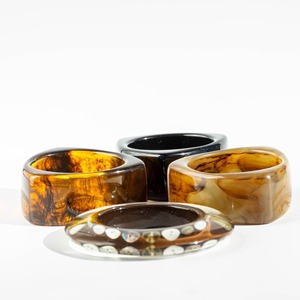 Premium Resin Jewelry <b>Bangles</b> For Women Modern Style Trendy Handmade Resin <b>Bracelet</b> For Women Fashion Collection - Product Image 2