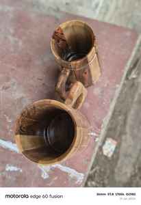 Eco-Friendly <b>Cute</b> Handmade Natural Wooden <b>Mugs</b> for Coffee Tea Beer Water-High Quality - Product Image 3