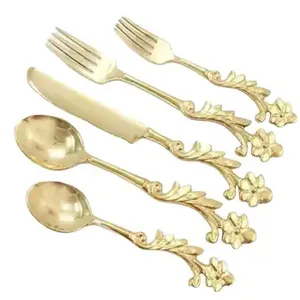 Premium Stainless Steel Metal Cutlery Set For Home Kitchen Dining Hotel Restaurant Use With Long Lasting <b>Mirror</b> Finish - Product Image 4