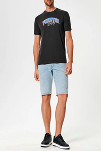 T-shirt pour homme de haute qualité, jersey uni sur le devant, manches courtes, coupe classique, 100% coton, séchage rapide, respirant, écologique - Product Image 2
