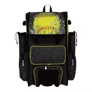 Mochila para equipo de softbol de fabricante OEM, mochila para equipo de béisbol para jóvenes y adultos con soporte para bate, mochilas personalizadas sublimadas - Product Image 6