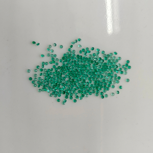 พลอยออนิกซ์สีเขียวธรรมชาติ 1.5 มม. ทรงกลมเจียระไนแบบบริลเลียนท์ คุณภาพดีที่สุด พลอยหลวมสำหรับทำเครื่องประดับ รีดดิ้งเมาน์เทน เจมส์ R1GORDCT15 - Product Image 2