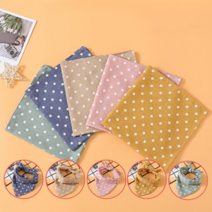 Orzo stella Petite sciarpa fascia per capelli con motivo a pois collo regalo di ritorno - Product Image 1