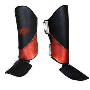 Protège-tibias de boxe légers pour l'entraînement, protection professionnelle, cadre en aluminium, options personnalisables, tissu respirant, haute performance - Product Image 5