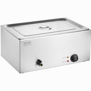 Commerciale elettrico 19Qt Pan Bain Marie bancone cibo cibo più caldo riscaldamento e attrezzature di tenuta - Product Image 1