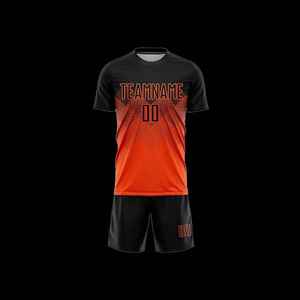 ชุดเสื้อฟุตบอลแขนสั้นลายพรางแบบซับลิเมชั่นสั่งทำพิเศษสำหรับผู้ชาย สีเทา ชุดกีฬาระบายเหงื่อ ชื่อทีม 00 - Product Image 3