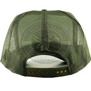 Custom Printed Mesh Outdoor Casual Trendy Design Soft Comfortable Breathable Trucker Hat with Adjustable Fit and Premium Style - Product Image 4