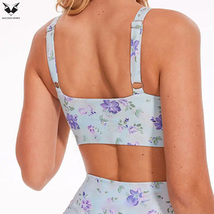 Conjunto Deportivo de Verano para Mujer, de la Mejor Calidad, con Estampado, Transpirable, de Alta Elasticidad, para Entrenamiento y Fitness - Product Image 3