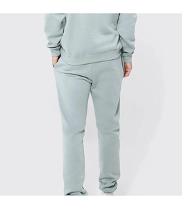 Bulk Orders Casual Winter Warm Tracksuits For <b>Men</b> Most Demanding Plain Dyed <b>Pullover</b> Loose Fitted Tracksuits In Low MOQ - Product Image 3