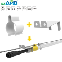 Éclairage professionnel pour poulailler, lumière pour poulets, lumière LED pour volailles DC48V, dimmable, sans scintillement, tube T6 anti-corrosion