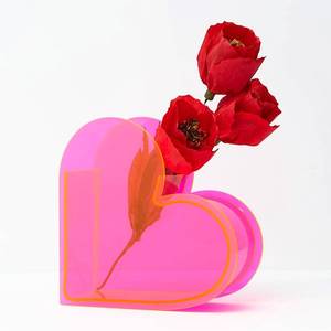 Luxury Transparent Acrylic Flower <b>Vase</b> For Modern Living Room Decoration And Wedding Floral Centerpiece Displays - Product Image 3