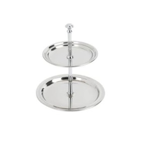 Modern Design Stand for Home Hotel Restaurant Birthday Tabletop Cup Cake Stand Modern Style Nickel Finished Metal Stands - Product Image 6