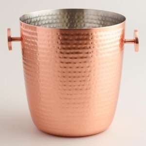 Seau à glace de luxe en acier inoxydable pour le stockage de glace, le refroidissement du vin, du champagne et de la bière, avec design à double paroi - Product Image 4