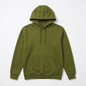 Olive Green Men's <b>Hoodie</b> Long Sleeve Casual Streetwear Sweatshirt Thick Warm Fleece Pullover Outdoor Hiking Gym <b>Workout</b> - Product Image 1