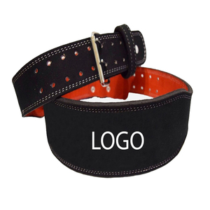 Cinturón de Levantamiento de Pesas Ajustable de Cuero Vacuno con Hebilla PowerLever Antideslizante, Personalizable para Sentadillas y Peso Muerto - Product Image 4