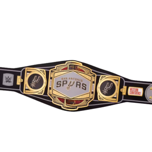 Ceinture de championnat des San Antonio Spurs personnalisable, ceinture de basket-ball et de lutte de haute qualité, ceinture de titre sportif de collection pour les fans - Product Image 4