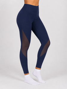 Legging en maille respirant pour femme, taille haute, extensible, idéal pour le sport, le yoga et l'entraînement, avec technologie anti-humidité - Product Image 5