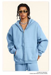 Sweats à capuche unisexes entièrement personnalisables et respirants pour l'hiver 2026, 100 % coton, impression numérique, fabricants à prix de gros - Product Image 4