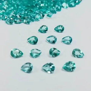 3x5mm-5x7mm Natural cielo azul apatita forma de pera piedra preciosa suelta buena calidad apatita piedra cortada facetada del fabricante - Product Image 2