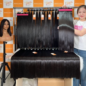 Vietnamese Raw Hair Wholesale Bundles Weft Straight <b>Top</b> Quality Virgin Hair 100% Remy With Price Factory - Product Image 4