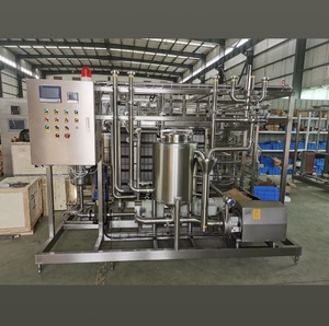 Système de stérilisation UHT tubulaire de laboratoire 50L pour jus, sauces et transformation alimentaire à haute viscosité, en acier inoxydable 316L, compatible CIP - Product Image 1