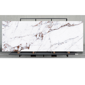 Calacatta Rosso Gold Large Format Porcelain <b>Tile</b> Marble Look Floor Big Size Ceramic Wall Floor <b>Tile</b> Sintered Stone - Product Image 4