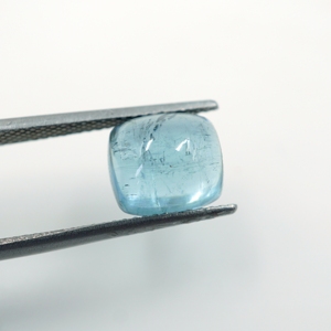 Pierre précieuse cabochon en tourmaline indigo naturelle légère 4,00 ct, non montée, pour la création de bijoux - Product Image 3