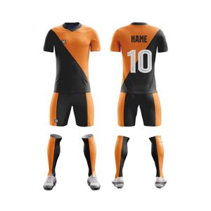 Tenues de football numériques antibactériennes de haute qualité, écologiques, par sublimation, pour équipes sportives, équipement athlétique, uniforme de football - Product Image 1