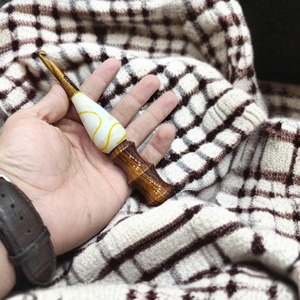 <b>Crochet</b> <b>Hooks</b> Ergonomic Resin with Oil Free Wood Smooth and Strain Free Design Anti Sticky Polish Durable Packing Wood <b>Crochet</b> - Product Image 3