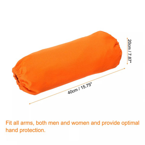 JNM SAFETY JNM-3542 Mangas de Soldadura de Poliéster FR Naranja de Alta Resistencia, ANSI/ISEA Nivel de Corte 2, Protección Resistente al Calor - Product Image 3