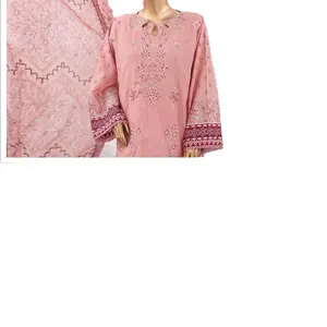 Women 3 pc Stitched Lawn Collection Digital Printed Casual Wear dresses and Frocks latest designs for Summer.