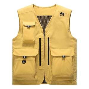 Security Safety Vest Sleeveless Reflective Clothing with Reflective Stripes Emergency Vest for <b>Workers</b> - Product Image 2