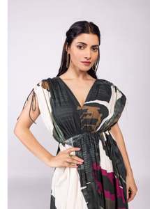 Nuevo Diseño, Vestidos Largos de Gasa con Estampado Floral y Cuello en V sin Mangas para Mujer, Estilo Casual de Verano, Vestido Holgado de Algodón y Lino - Product Image 5