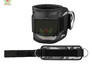 สายรัดข้อเท้าแบบนีโอพรีนคุณภาพสูง OEM พร้อมโลโก้สั่งทำพิเศษ สำหรับเครื่องออกกำลังกายแบบสายเคเบิลในฟิตเนส - Product Image 6