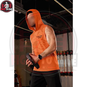 Nouveauté – Blousons sans manches décontractés en coton et polyester pour homme, coupe facile, confortables, coupe-vent, écologiques, couleurs personnalisables - Product Image 2