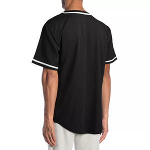 Nouvelle tenue de baseball personnalisée pour hommes, uniforme de baseball à boutons, design décontracté et service OEM sur mesure. - Product Image 2